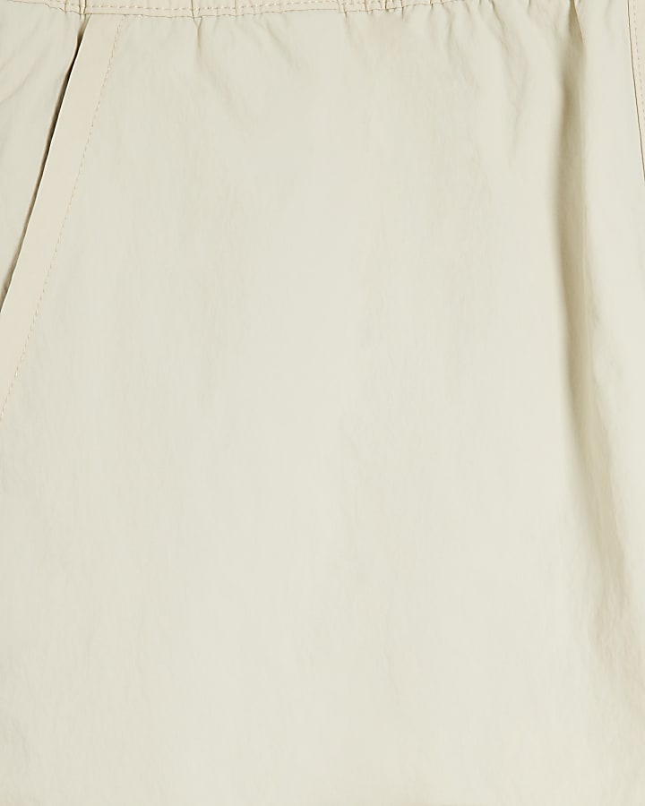 Beige Swim Shorts