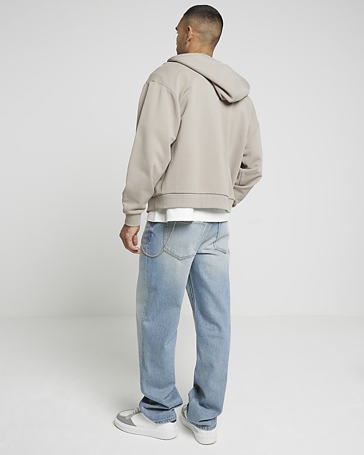 Blue Loose Fit Jeans
