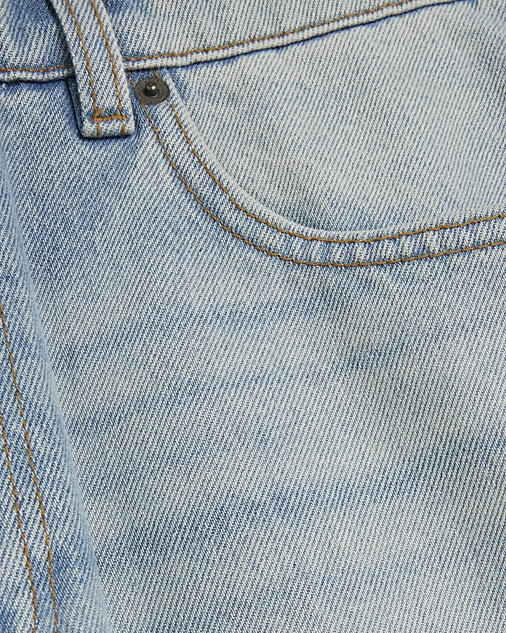 Blue Loose Fit Jeans
