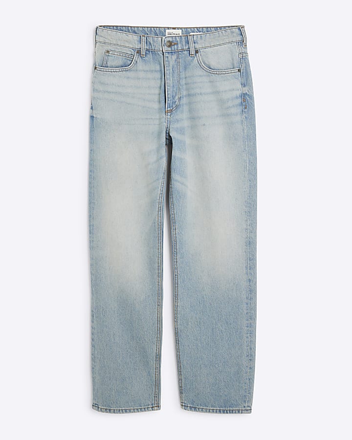 Blue Loose Fit Jeans