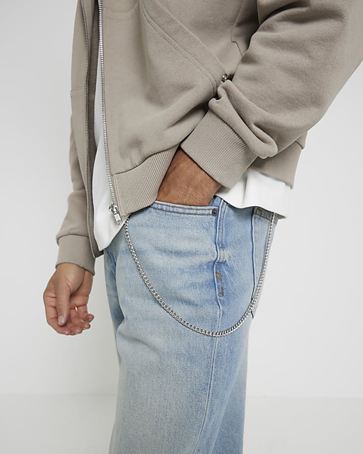 Blue Loose Fit Jeans