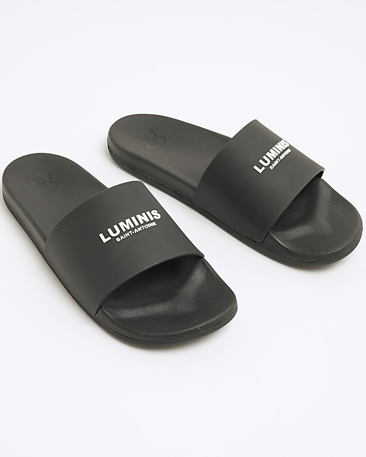 Black Luminis Moulded Sliders