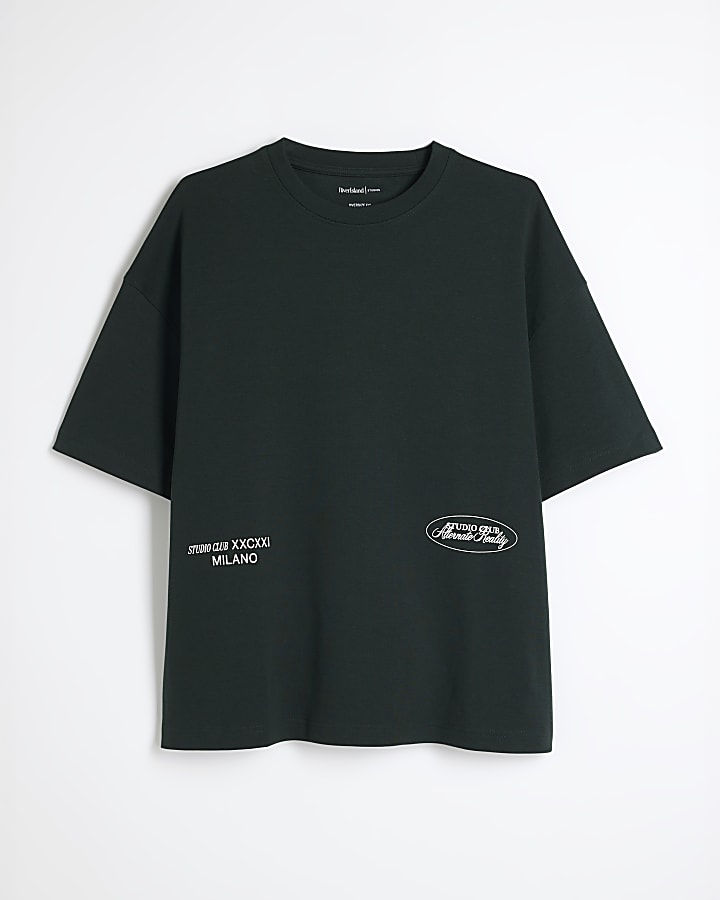 Green Short Sleeved Studio Club Tee