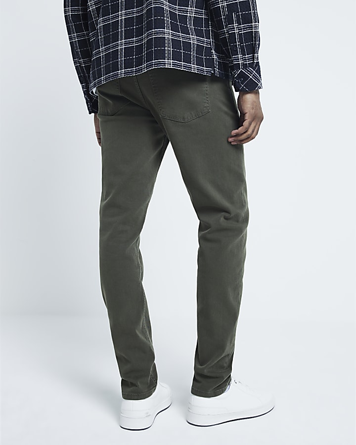 Green Slim Fit Jeans