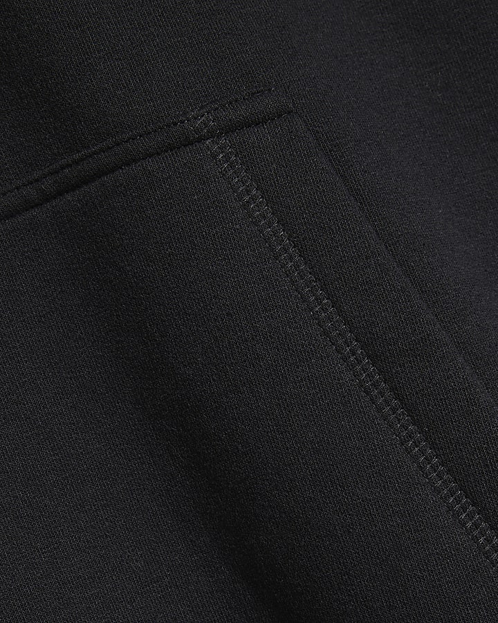 Black Regular fit Essential Joggers