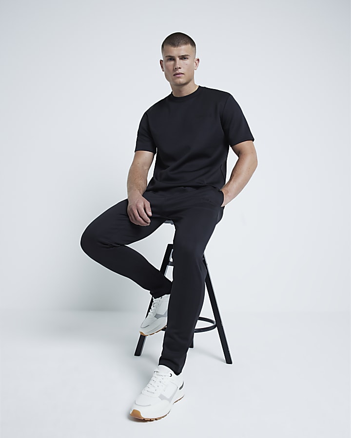 Black Slim Fit Joggers