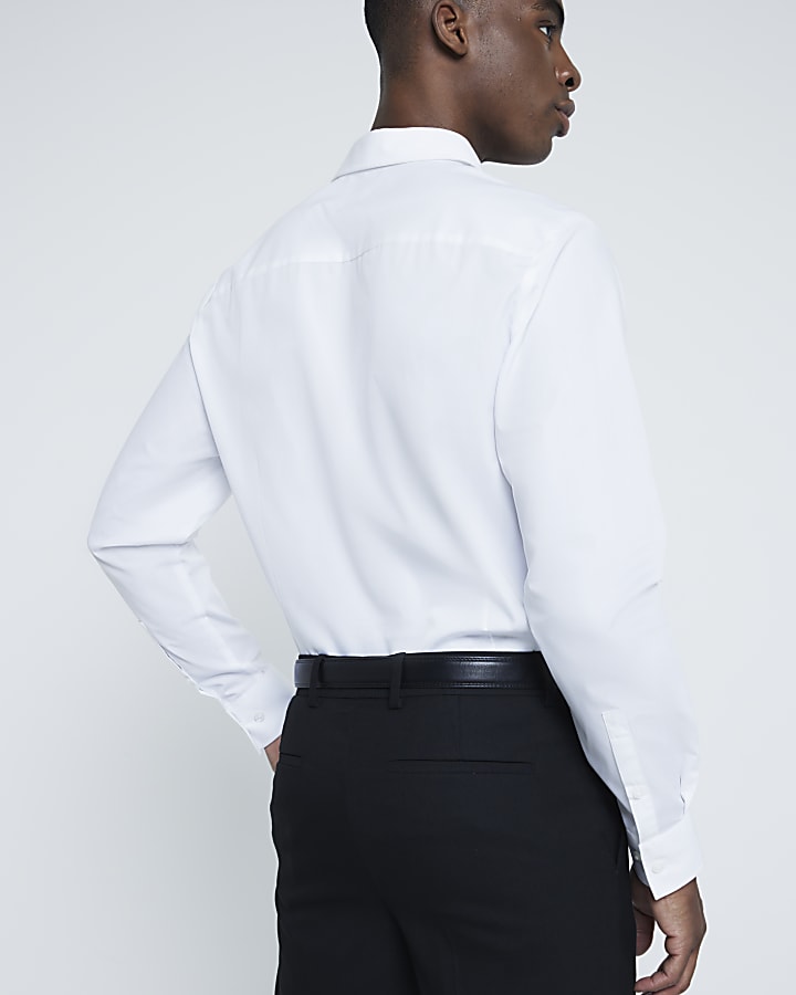 White slim fit shirt