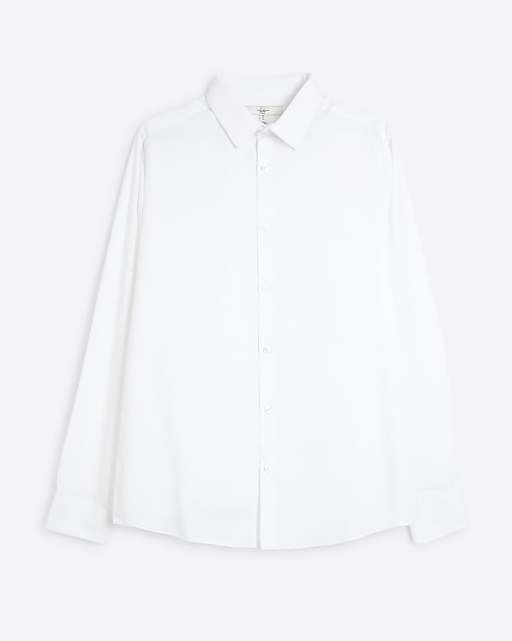 White slim fit shirt
