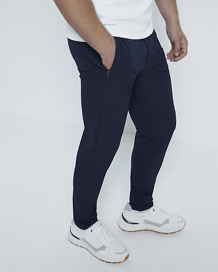 Navy Skinny Fit Chino Trousers