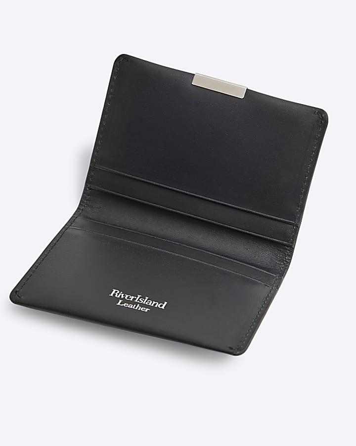Black Leather Cardholder