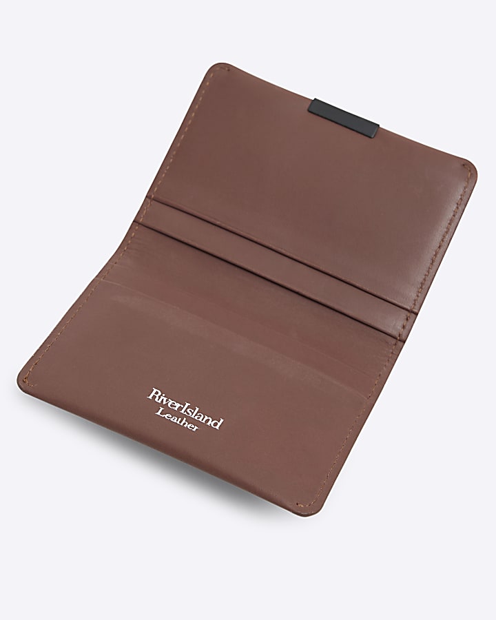 Red Leather Cardholder