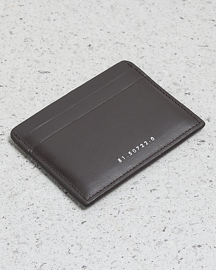 Brown Leather Cardholder
