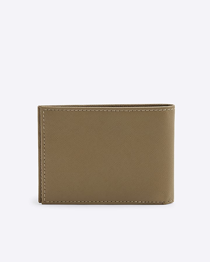 Brown Leather Slim Wallet