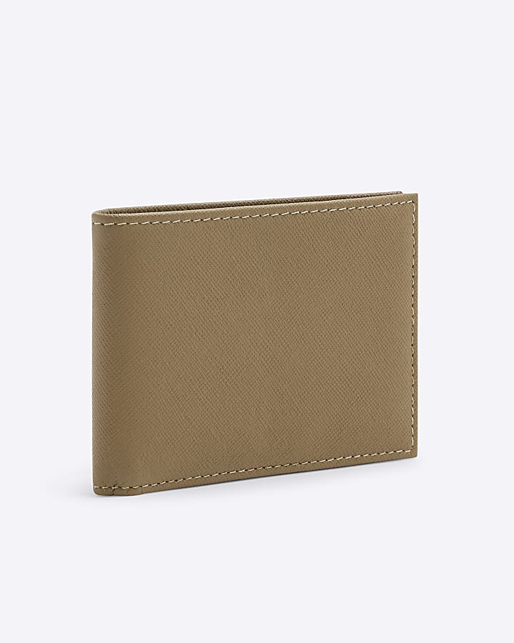 Brown Leather Slim Wallet