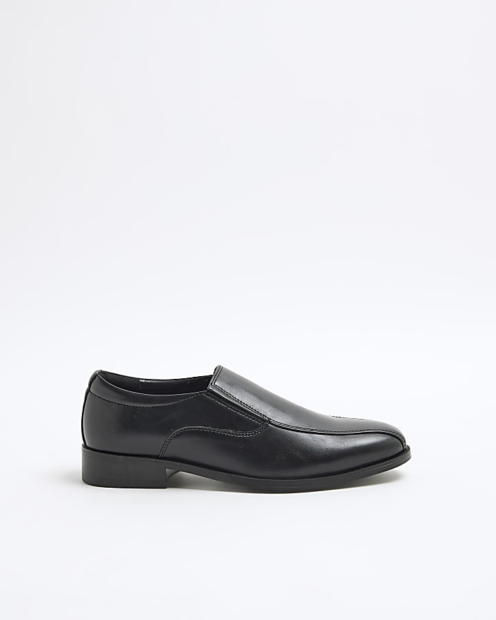 Black Formal Slip On Shoes