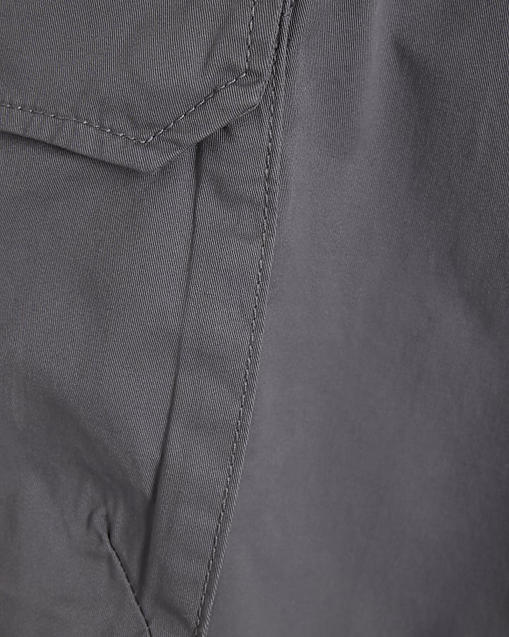 Grey Cargo Trousers