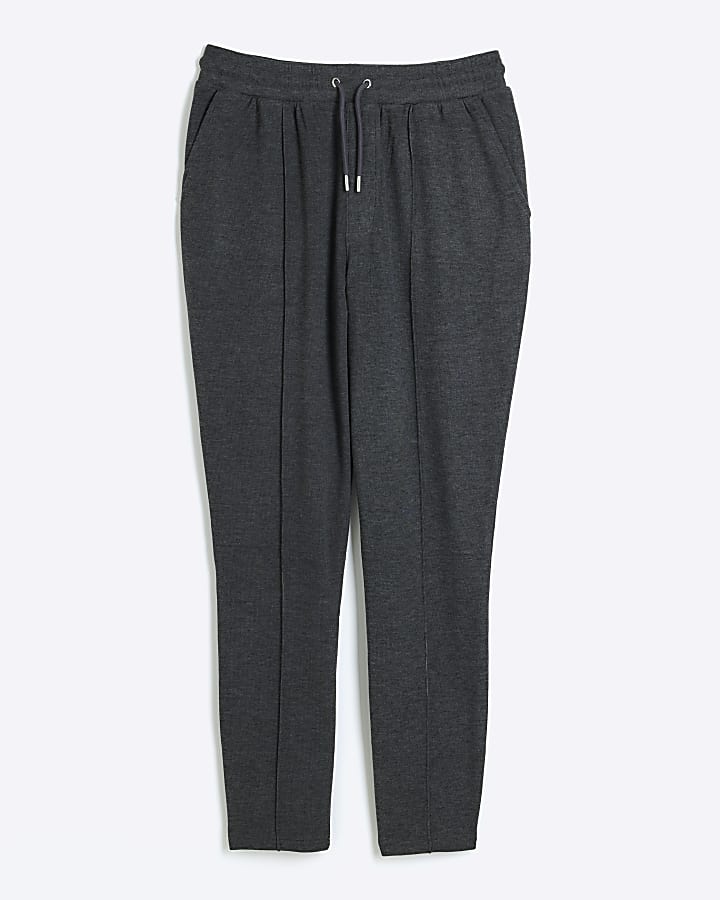 Grey Slim Cosy Cuffed Joggers