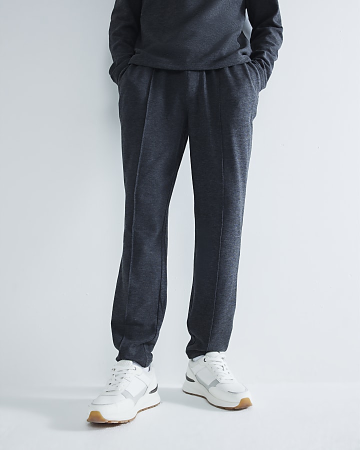 Grey Slim Cosy Cuffed Joggers