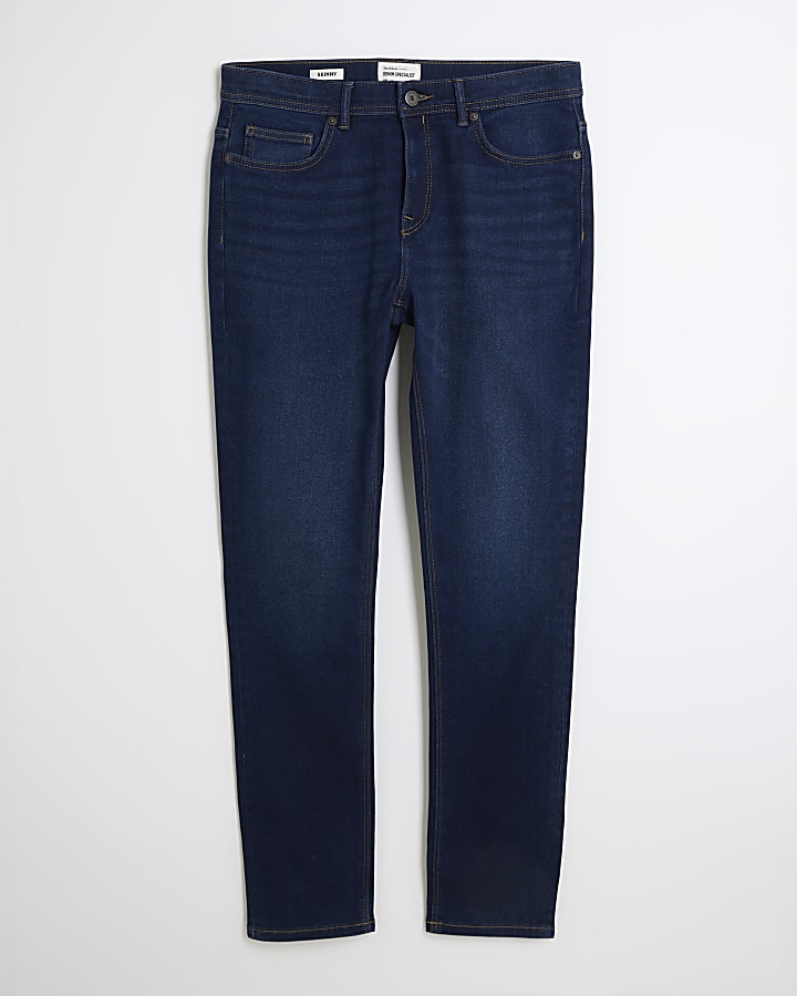 Blue Denim Skinny Fit Jeans