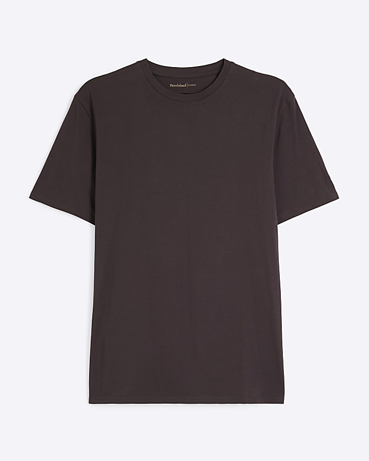 Purple Muscle Fit RI Studio T-shirt