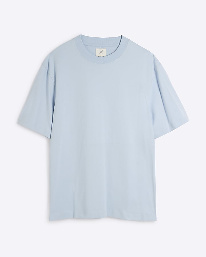 Blue Regular Fit RI Studio T-shirt