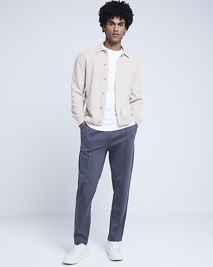 Stone Slim Fit Knit Cardigan
