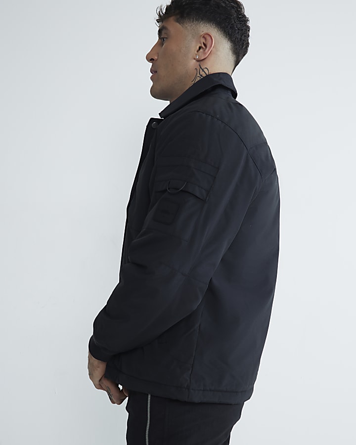 Navy Padded Utility Jacket