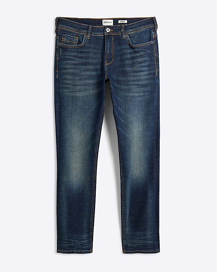 Blue Denim Skinny Fit Jeans