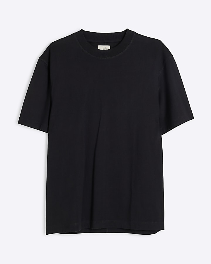 Black regular fit RI Studio T-Shirt