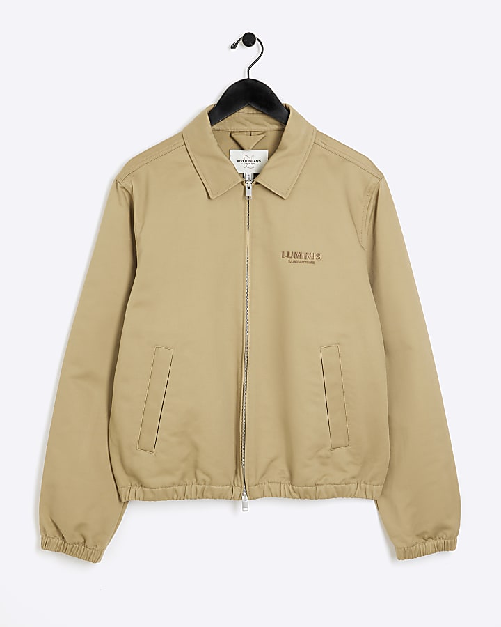 Stone regular Luminis smart harrington jacket