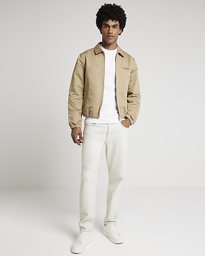 Stone regular Luminis smart harrington jacket