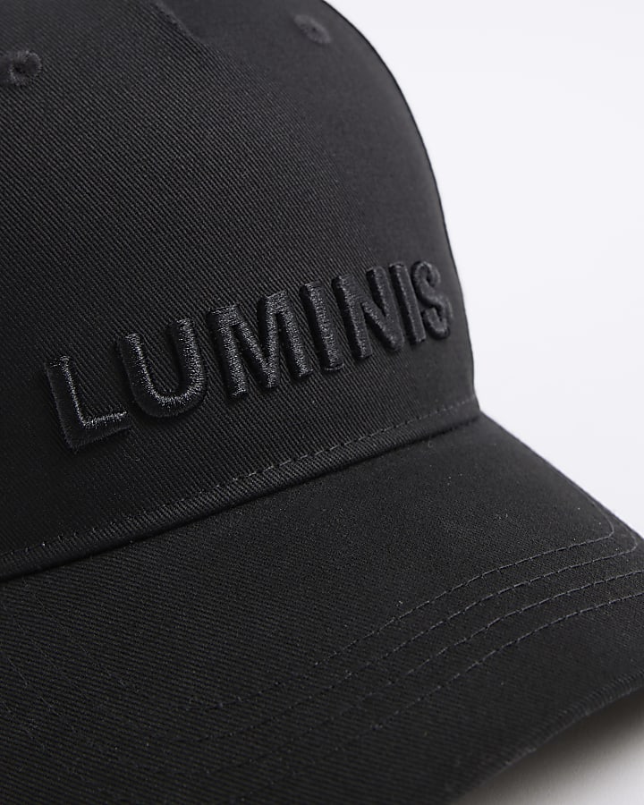 Black Embossed Luminis Cap