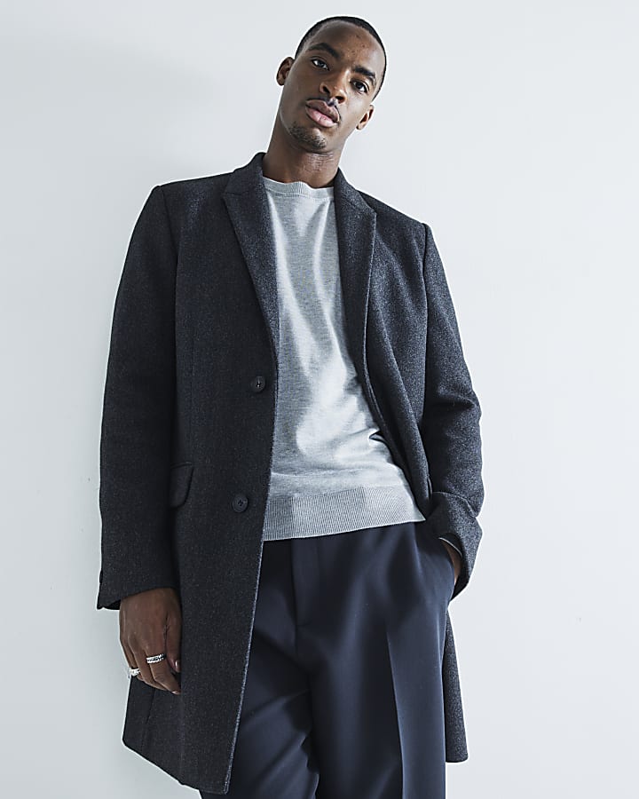 Faux wool coat online