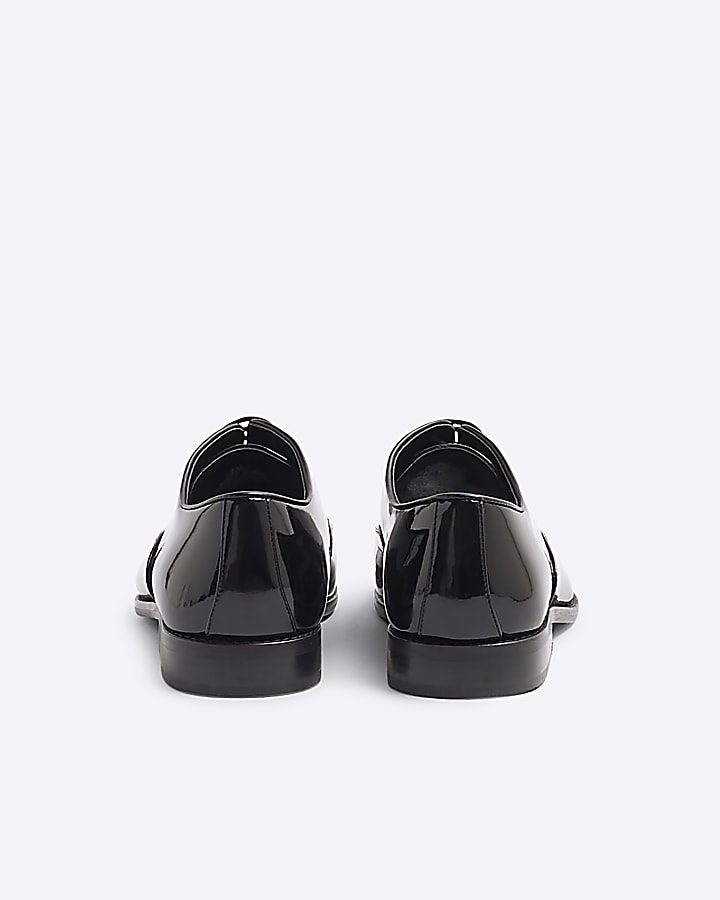 Black Patent Oxford Shoes