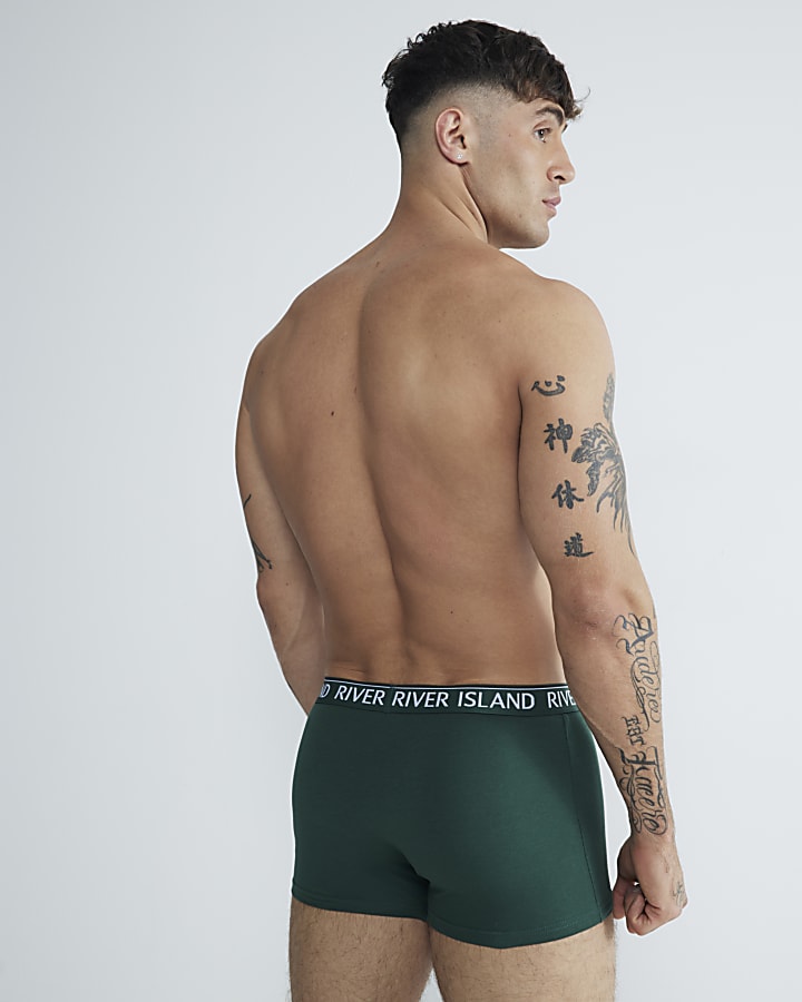 Green 4 Pack Tipped Trunks