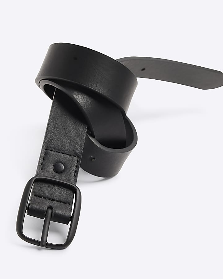 Black Slim Belt