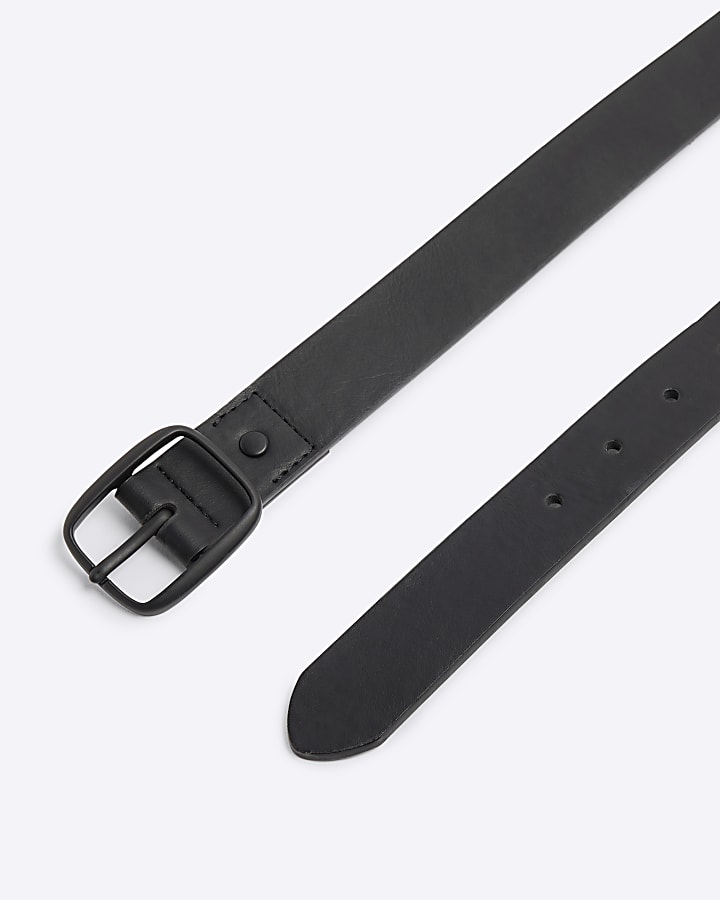 Black Slim Belt