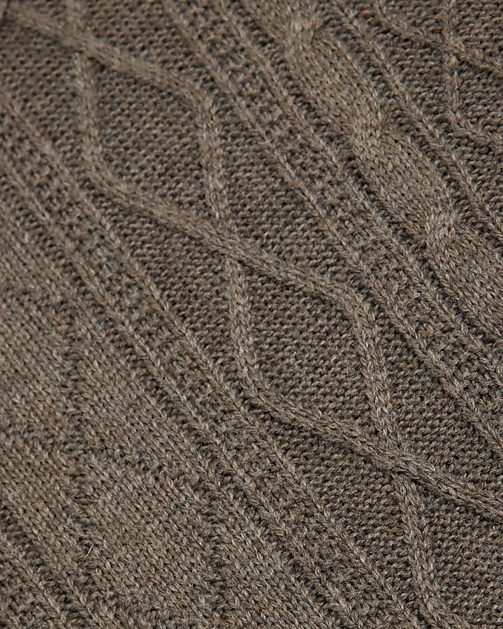 Stone Cable Knit Jumper