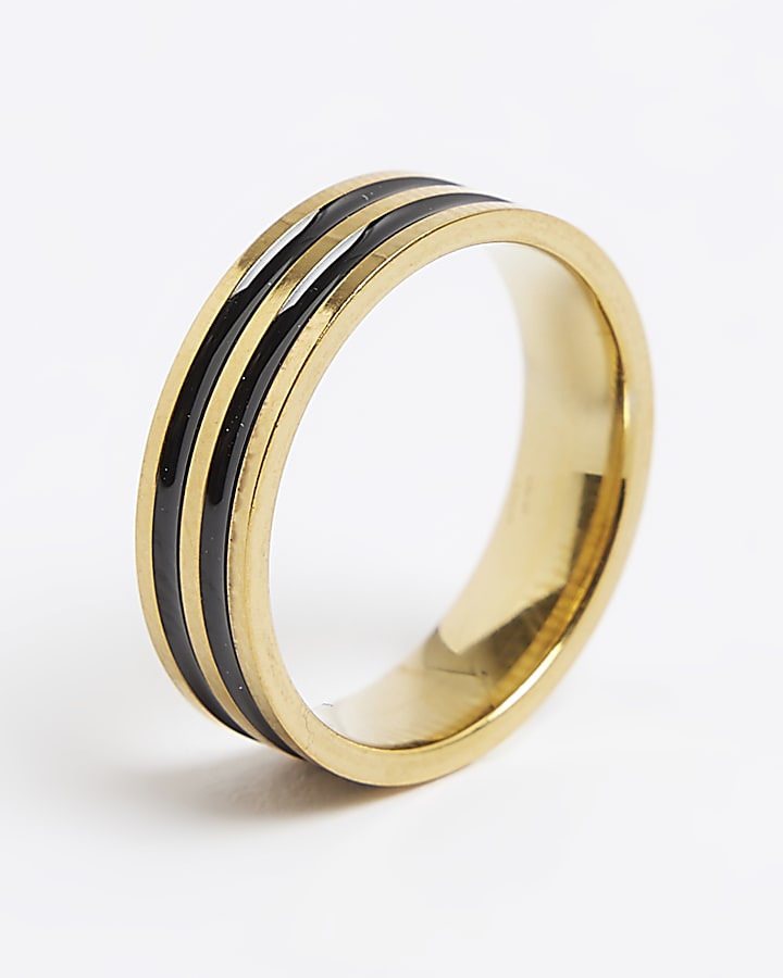 Gold Stainless Steel Ring