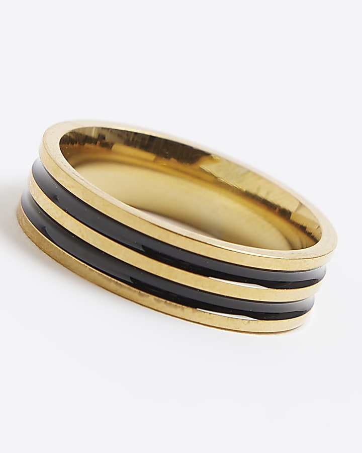 Gold Stainless Steel Ring