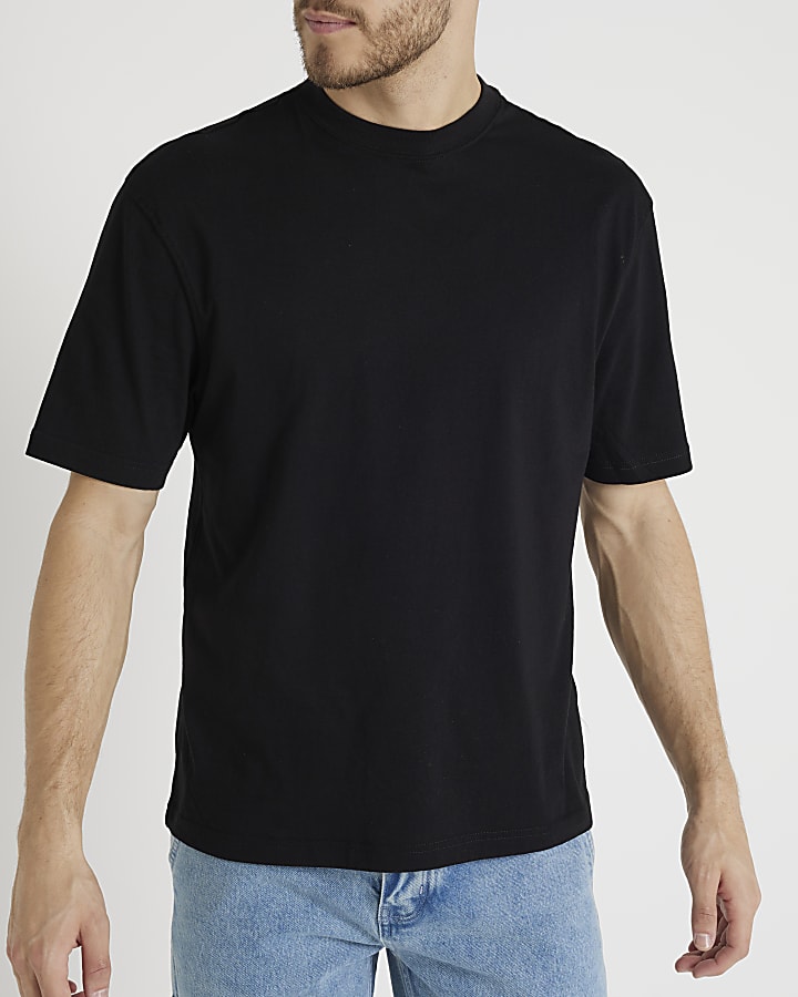 3PK black regular fit t-shirt