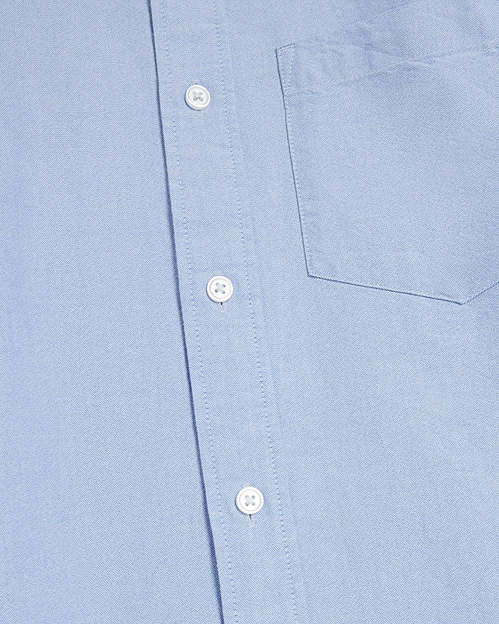 Blue Regular Fit Oxford Shirt