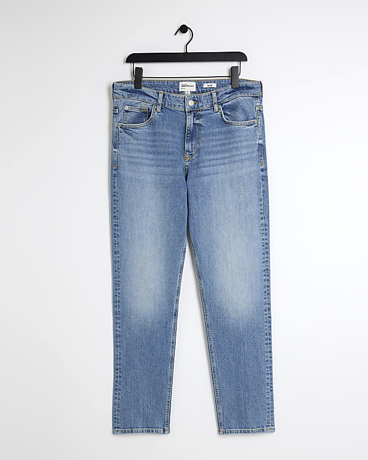 Blue slim fit jeans