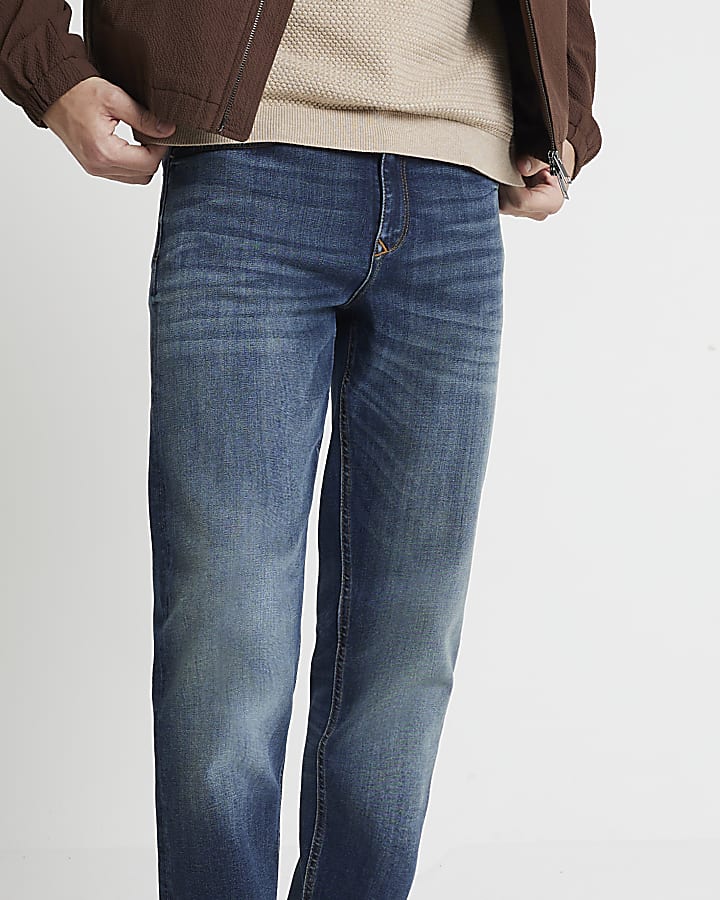 Blue slim fit jeans