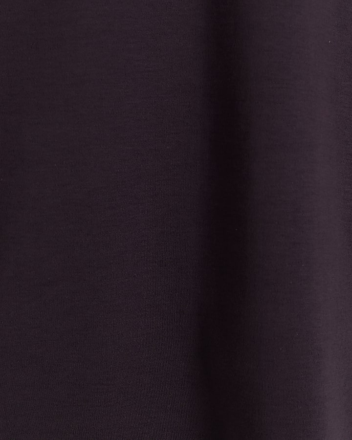 Purple slim fit RI studio t-shirt