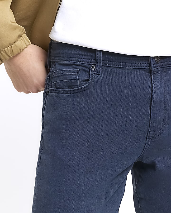 Blue skinny fit jeans