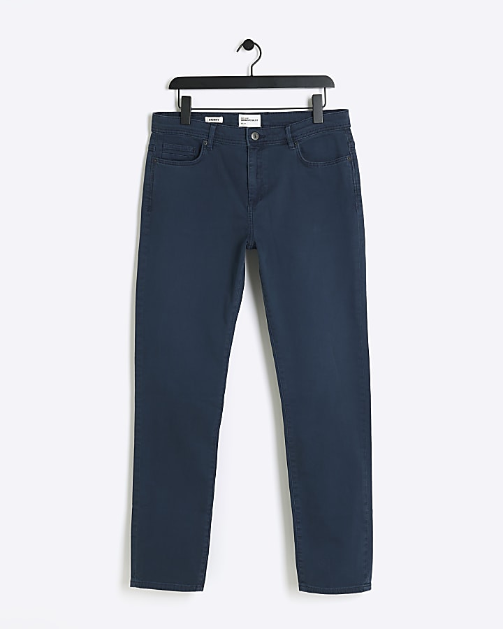 Blue skinny fit jeans