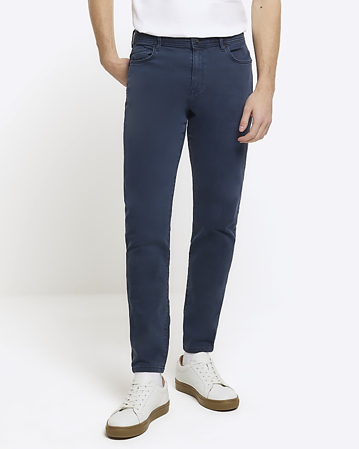 Blue skinny fit jeans