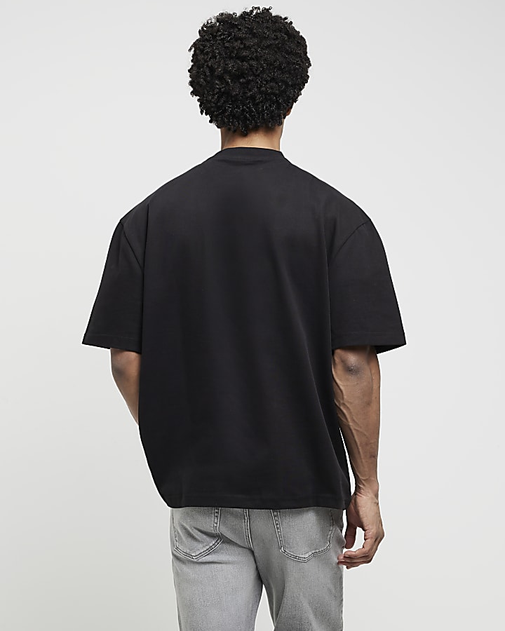 Black RI Studio oversized fit t-shirt