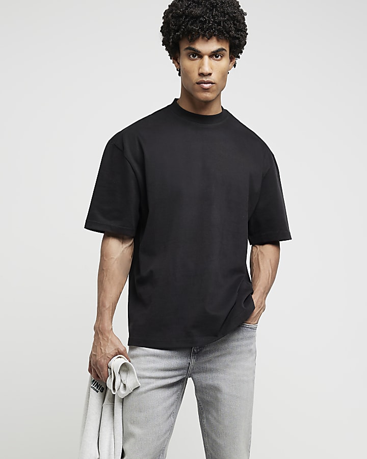 Black RI Studio oversized fit t-shirt